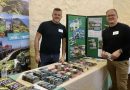 Gregg & Jason at the Visit Exmoor 2020 Networking Event - VL&L Display Stand