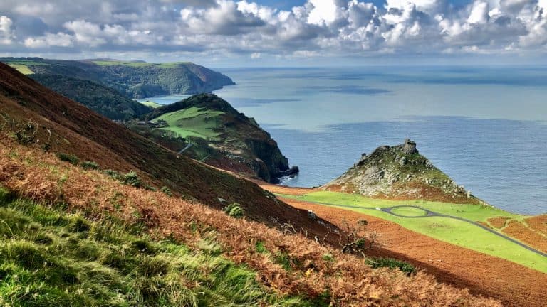 Valley Rocks Autumn Southcliffe