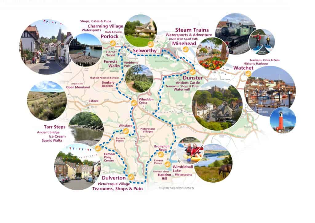 Scenic Drive around Eastern Exmoor Visit Lynton & Lynmouth