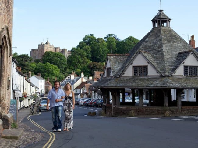Exmoor National Park Dunster High Street