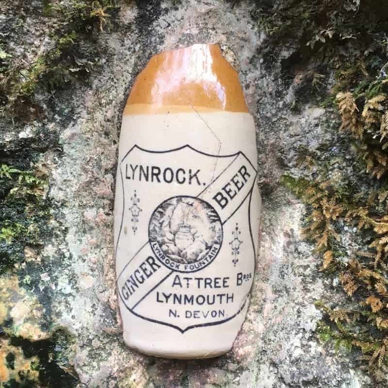 Lynmouth Watersmeet Lynrock Ginger Beer Bottle