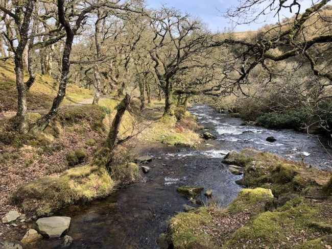 Malmsmead Exmoor Devon Lorna Doone Badgeworthy Water