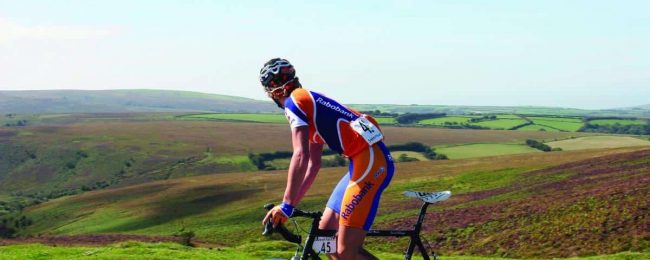 Road cycling on Exmoor