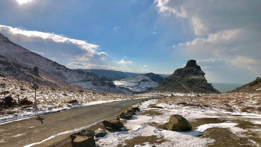 Lynton Lynmouth Snow res