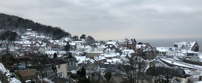 Winter Lynton Lynmouth Exmoor