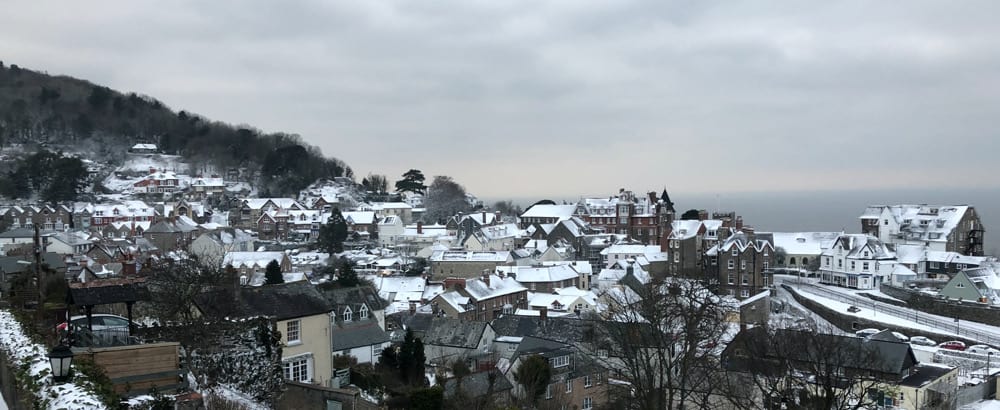 Winter Lynton Lynmouth Exmoor