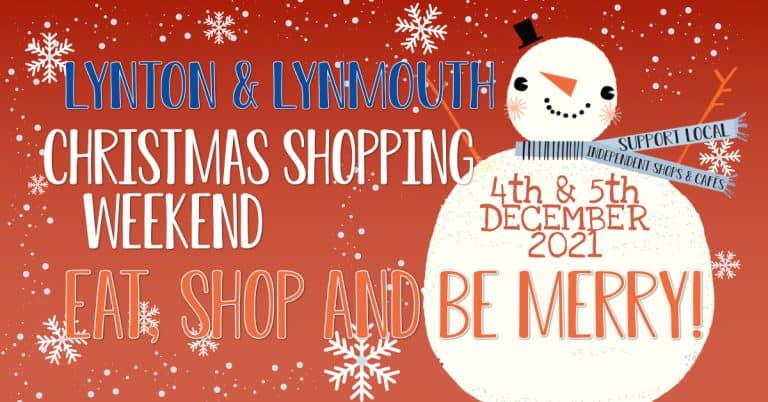 Lynton Lynmouth Festive Christmas Shopping North Devon