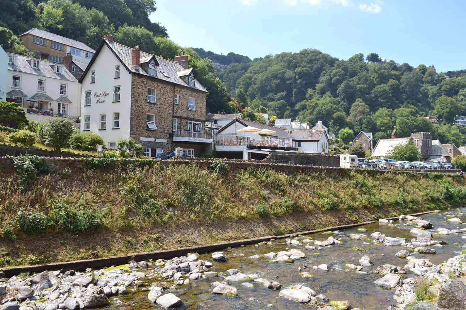 East Lyn House Bed Breakfast Lynmouth Devon outside px