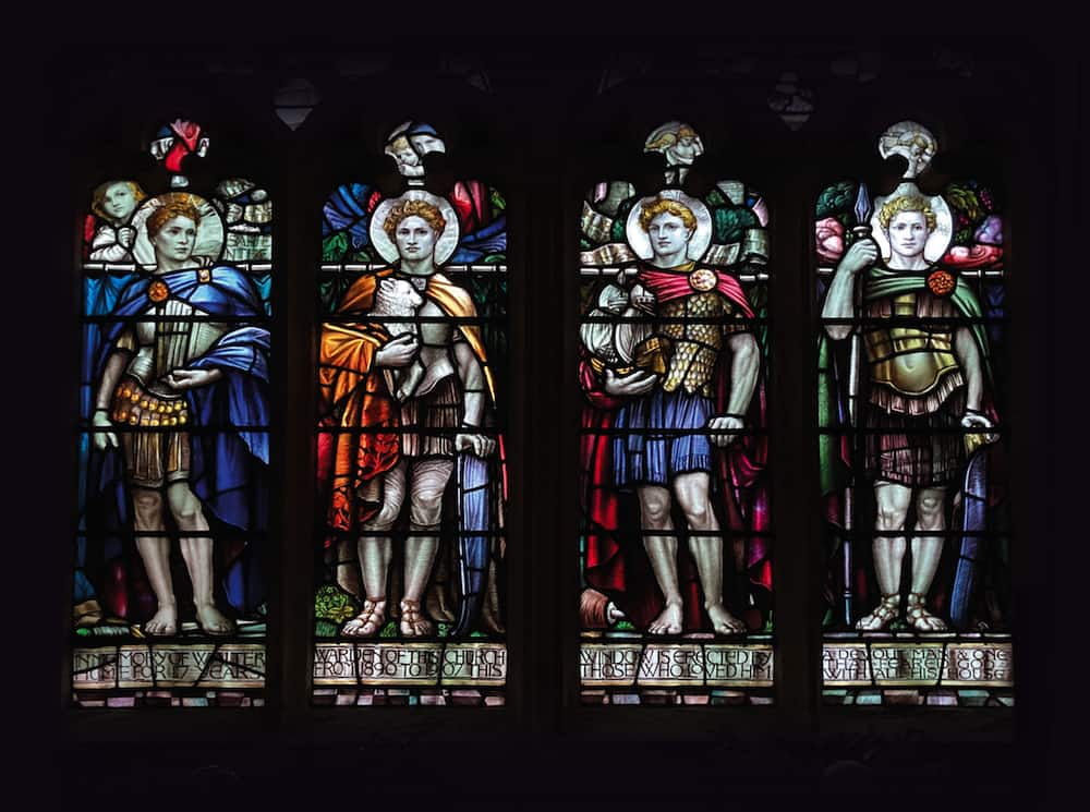 Lynton Museum John Hume Stained Glass