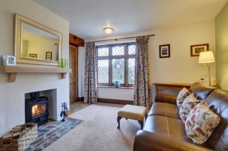 Martinhoe Exmoor Self Catering Cottages Chauffeurs Sitting Room