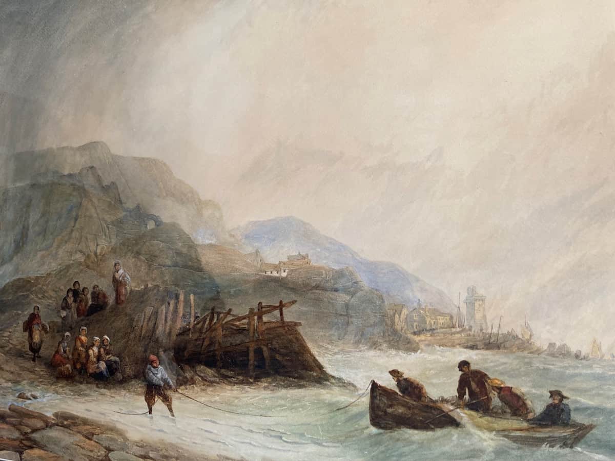 lynton exmoor museum fishermen and wives