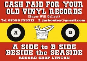 A Side to B Side Flyer Buying records LVN Mag