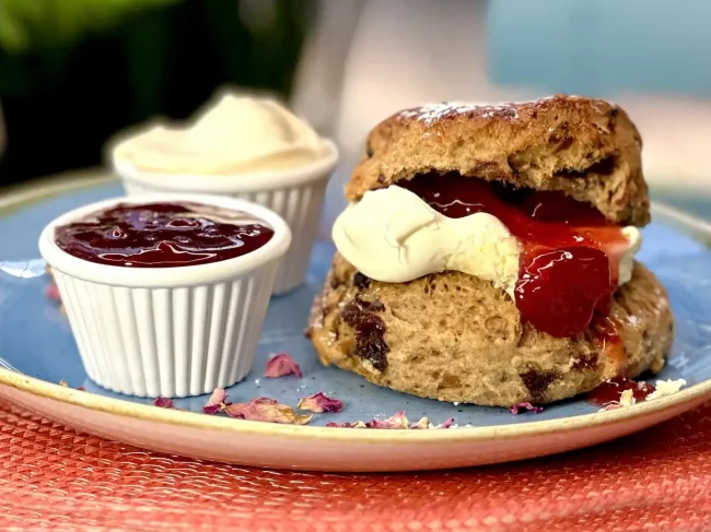 north coast cafe best scones cream tea lynton lynmouth devon tea loaf fruit scone north coast cafe best scones cream tea lynton lynmouth devon tea loaf fruit scone