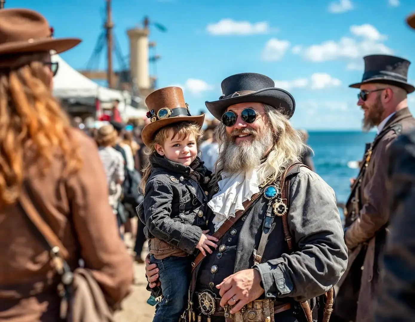 lynton lynmouth cliff railway day steampunk event familty fun north devon
