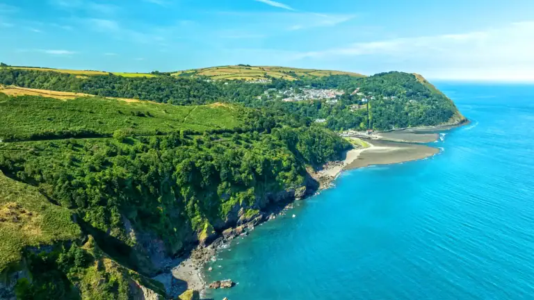 lynton lynmouth north devon exmoor south west coast path lynton lynmouth north devon exmoor south west coast path