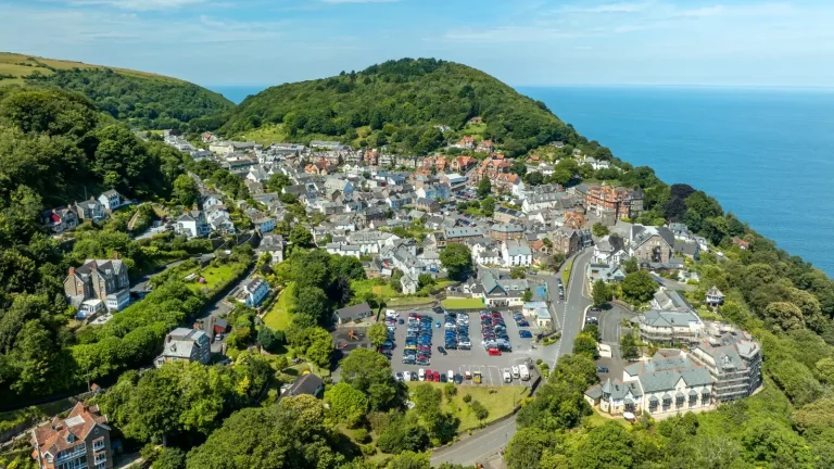 lynton lynmouth north devon exmoor south west lynmouth lynton hollerday hill