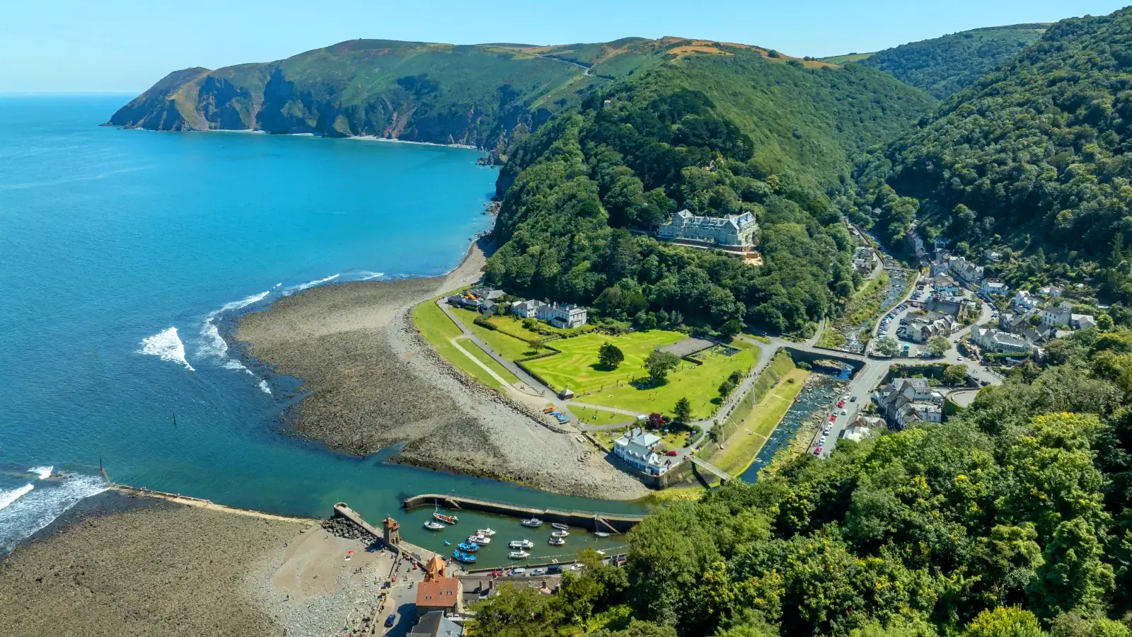 stay lynton lynmouth north devon exmoor south west lynmouth watersmeet