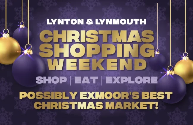 Lynton & Lynmouth Christmas Market and Shopping Weekend