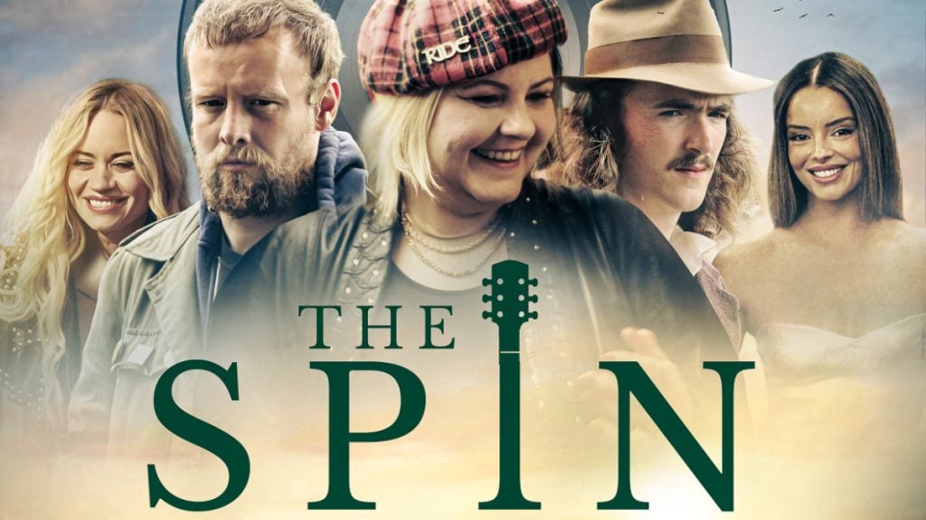 A vibrant music event at the picturesque Lynton town square in Exmoor.