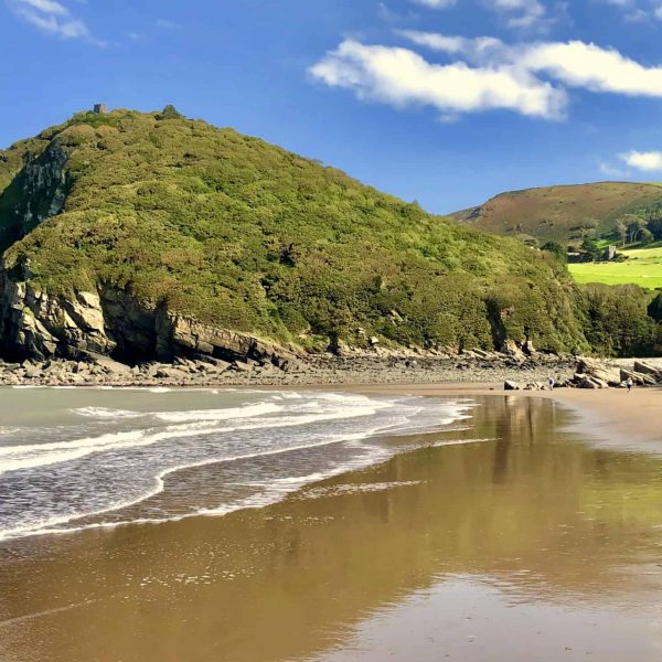 Lynton Lynmouth Lee Bay Beach Summer